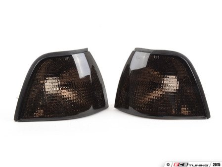 ES#2808206 - 4441503PTUEVS - Dark Smoke Corner Indicator Set - (NO LONGER AVAILABLE) - Dark smoke turn signal assembly set - Depo - 