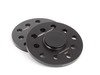 ES#2855469 - ecs10155kKT2 - ECS Wheel Spacer & Bolt Kit - 10mm With Black Ball Seat Bolts - Includes everything you need to install spacers on two wheels - ECS - Audi Volkswagen