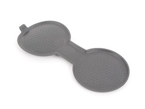 ES#2086036 - 5C686330182V - Cup holder insert - titanium black - Keep those drinks steady with a new rubber insert - Genuine Volkswagen Audi - Volkswagen