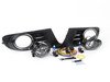 ES#1905668 - 1K0998022 - Fog Light Conversion Kit - white light - Complete kit to install fog lights on your MK6 Golf or Jetta SportWagen - Assembled By ECS - Volkswagen