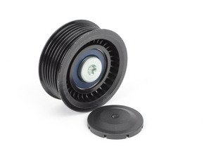 ES#2804402 - 94810211902 - Deflection Roller with Fastening Screw and Cap - Located on the front of the engine between the A/C compressor pulley and the water pump pulley - Genuine Porsche - Porsche