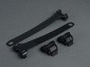 ES#2748304 - 1203 - BrassKnuckles - White - (NO LONGER AVAILABLE) - The lowest profile upright bike mount on the market. Easy to use, it folds flat for a quiet, fuel efficient drive. - Rocky Mounts - 