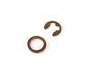 ES#72233 - 41511922737 - Door hinge repair kit - priced each - New door pin and bushings - Genuine BMW - BMW