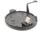 ES#2683933 - 51129808961 - Tow Hook Flap Left - Rear bumper  - Mounts to the bumper and covers the tow hitch mount, primed and ready to paint - Genuine MINI - MINI