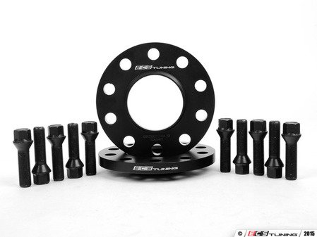 ES#2550786 - ECS263E70WB - BMW 12.5mm Wheel Spacers & ECS Conical Seat Bolt Kit - Aluminum wheel spacers & bolt kit made specifically for your BMW - ECS - BMW