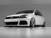 ES#2972757 - 015436ECS03A -  Front Lip Spoiler - Primed - MK6 Golf R front lip primed and ready for paint. - ECS - Volkswagen