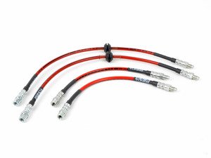 ES#248609 - ecs51004kt - Exact-Fit Stainless Steel Brake Lines - (NO LONGER AVAILABLE) - DOT-compliant kit to improve pedal feel in your vehicle. - ECS - 