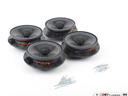 ES#2857586 - VMK4 - Xtase Upgraded Speaker Kit - Plug and play, high-end German made speakers for your Volkswagen manufactured from the finest materials - Soumatrix - Volkswagen