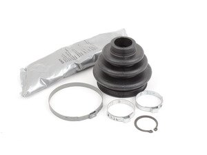 ES#56927 - 33211229379 - E39 Rear CV Boot Repair Kit - Outer - Includes the boot, grease, and associated hardware to replace a torn CV boot - Genuine BMW - BMW