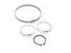ES#56927 - 33211229379 - E39 Rear CV Boot Repair Kit - Outer - Includes the boot, grease, and associated hardware to replace a torn CV boot - Genuine BMW - BMW
