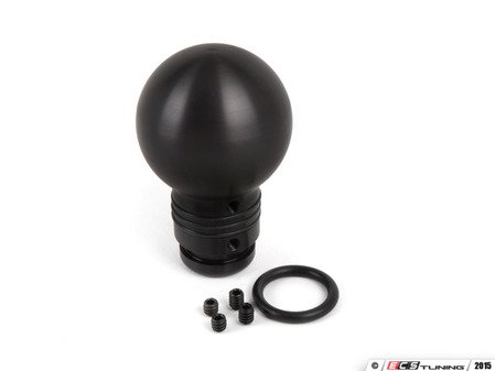 ES#2840087 - I144BLACK - Aluminum Shift Knob - Black - 1.875" CNC machined billet aluminum shift knob - Rennline - Audi Volkswagen