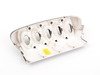 ES#2543455 - 64113456236 - Toggle Switch Bank Cover - Rear Fog / Front Fog / Non Heated - Priced Each - Upgrade or replace your toggle bank - Genuine MINI - MINI