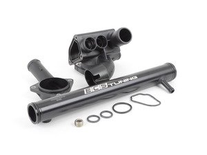 ES#2730581 - VR624VTHKWOTOKT - Aluminum Water Pipe Kit - Stage 1 - Featuring ECS black aluminum water pipe and Genuine replacement parts - Assembled By ECS - Volkswagen