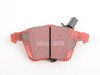 ES#520366 - DP31495C -  Front RedStuff Performance Brake Pad Set - High performance street pad featuring Kevlar technology, includes wear sensors - EBC - Audi