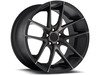 ES#2863227 - m13019954325KT - 19" Targa - Set Of Four - 19"x9.5" ET25 5x112 - Black DDT/Machined - Niche Wheels - Volkswagen