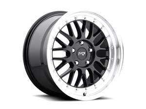 ES#2863524 - m09318951120KT - 18" Projekt - Square Set Of Four - (NO LONGER AVAILABLE) - 18x9.5 ET20 74.1 CB black face with machined lip - Niche Wheels - 