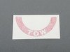 ES#2839759 - E33RED - Tow Sticker Pair - Red - Replacement tow stickers for you Rennline folding tow hook - Rennline - Audi BMW Volkswagen MINI Porsche