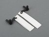 ES#2839595 - DH20BLKWHT - RS Style Door Pull Set - White - Give your interior the racing feel of the Porsche RS models, sold as a pair - Rennline - Volkswagen