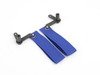 ES#2839591 - DH20BLKBLU - RS Style Door Pull Set - Blue - Give your interior the racing feel of the Porsche RS models, sold as a pair - Rennline - Volkswagen