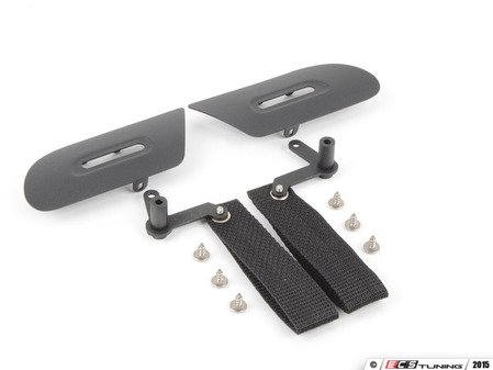 ES#2839590 - DH20BLKBLK - RS Style Door Pull Set - Black - Give your interior the racing feel of the Porsche RS models, sold as a pair - Rennline - Volkswagen