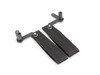 ES#2839590 - DH20BLKBLK - RS Style Door Pull Set - Black - Give your interior the racing feel of the Porsche RS models, sold as a pair - Rennline - Volkswagen