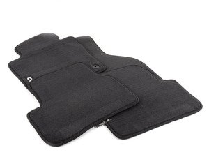 ES#2536357 - 3C1061325041 - Floor mats - set of four - (NO LONGER AVAILABLE) - Carpeted floor mats in anthracite color and featuring the "CC" logo - Genuine Volkswagen Audi - 