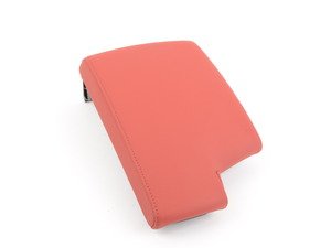 ES#249301 - 51169134486 - Center Console Armrest - Coral Red Dakota Leather - Replace your worn or broken armrest today - Genuine BMW - BMW
