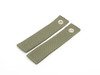 ES#2839607 - DH22BLKGRN - RS Style Door Pull Set - Green - Give your interior the racing feel of the Porsche RS models, sold as a pair - Rennline - Volkswagen