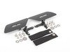ES#2839604 - DH22BLKBLK - RS Style Door Pull Set - Black - Give your interior the racing feel of the Porsche RS models, sold as a pair - Rennline - Volkswagen
