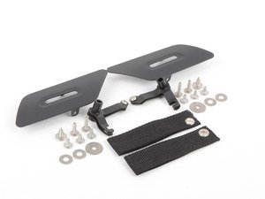 ES#2839604 - DH22BLKBLK - RS Style Door Pull Set - Black - Give your interior the racing feel of the Porsche RS models, sold as a pair - Rennline - Volkswagen