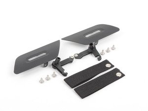 ES#2839597 - DH21BLKBLK - RS Style Door Pull Set - Black - Give your interior the racing feel of the Porsche RS models, sold as a pair - Rennline - Volkswagen