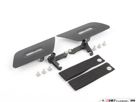 ES#2839597 - DH21BLKBLK - RS Style Door Pull Set - Black - Give your interior the racing feel of the Porsche RS models, sold as a pair - Rennline - Volkswagen