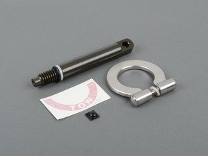 ES#2839716 - E13129165MM - Folding Tow Hook - (NO LONGER AVAILABLE) - Machined 300 series stainless steel for superior durability and style - Rennline - 