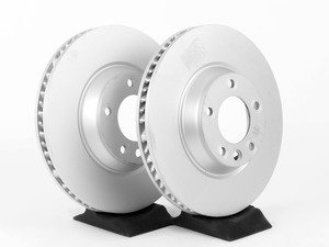 ES#12010 - 7l6698302kkt -  Front Brake Rotors - Pair (350x34) - Restore the stopping power in your vehicle - Genuine Volkswagen Audi - Audi Volkswagen