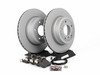 ES#2713377 - 34116778647KT4 - Rear Brake Service Kit - Featuring Zimmermann rotors and ECS DD23 "Daily Driver" ceramic pads. - Assembled By ECS - BMW