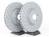 ES#2784662 - 2214211812KT1 - Front Brake Rotors - Pair (360x36) - Does not include new rotor securing screws - Zimmermann - Mercedes Benz