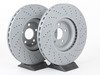 ES#2784662 - 2214211812KT1 - Front Brake Rotors - Pair (360x36) - Does not include new rotor securing screws - Zimmermann - Mercedes Benz