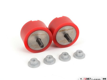 ES#2718367 - 002705ECS01 - Polyurethane Transmission mount Set - Street/Track - 80A durometer rating - perfect for aggressive enthusiast driving. Constructed of 304 stainless steel with bonded and constrained polyurethane. - ECS - BMW
