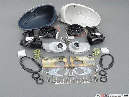 ES#1466480 - 96473190100 - Aero Mirror Housing Kit - Does not include glass - Genuine Porsche - 