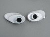 ES#1466480 - 96473190100 - Aero Mirror Housing Kit - Does not include glass - Genuine Porsche - 