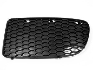 ES#9811 - 1J0853665DB41 - R32 Front Bumper Grille  - (NO LONGER AVAILABLE) - Left (Driver) Location-Satin Black - Genuine Volkswagen Audi - 