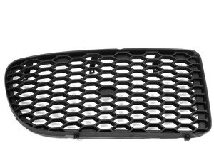 ES#9812 - 1J0853666jB41 - R32 Front Bumper Grille - (NO LONGER AVAILABLE) - Right (Passenger) Location-Satin Black - Genuine Volkswagen Audi - 