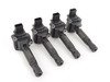 ES#2763210 - 0001502980KT2 - 2003-2005 C230 Ignition Service Kit - Includes four Beru coil packs and four NGK spark plugs - Assembled By ECS - Mercedes Benz