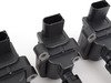 ES#2763210 - 0001502980KT2 - 2003-2005 C230 Ignition Service Kit - Includes four Beru coil packs and four NGK spark plugs - Assembled By ECS - Mercedes Benz