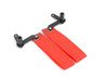 ES#2839594 - DH20BLKRED - RS Style Door Pull Set - Red - Give your interior the racing feel of the Porsche RS models, sold as a pair - Rennline - Volkswagen