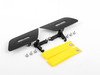 ES#2839603 - DH21BLKYLW - RS Style Door Pull Set - Yellow - Give your interior the racing feel of the Porsche RS models, sold as a pair - Rennline - Volkswagen