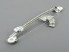 ES#2533390 - 2107301546 - Window Regulator - Rear Left - Without Motor - URO - Mercedes Benz