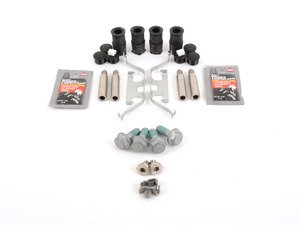 ES#2582056 - E9XREARPDRTKT - Rear Pad And Rotor Installation Kit - Everything you need to install new rotors and pads using all new components - Assembled By ECS - BMW