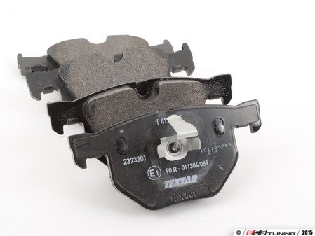 ES#2848173 - 34216763043 - Rear Brake Pad Set - Original supplier of brake pads to BMW - Textar - BMW