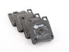 ES#2603103 - 0044209320 - Rear Brake Pad Set - Does not include new brake pad wear sensors - Pagid - Mercedes Benz